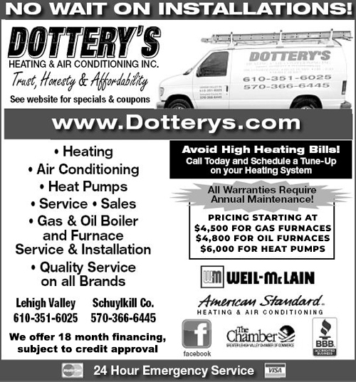 dottery's heating & air ad